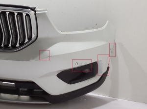 VOLVO XC40 (2017–2026) Front bumper 31449359 - 5