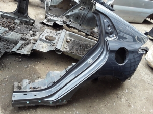   Rear fender and its parts  - 70100-G2A10 