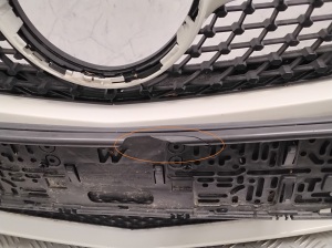 Mercedes Benz CLA-Class W117 (2013–2019) Priekšējais bamperis A1178850425 - 6