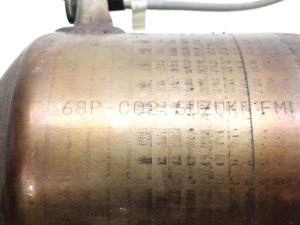 Suzuki Baleno II (2015–2026) Catalytic converter 68PC02 - 4