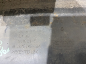 RENAULT Trafic II (2001–2014) Rear bumper 7700313771 - 3