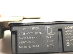 Suzuki Baleno II (2015–2026) Reifendruckkontrollmodul 3716068P00 - 4