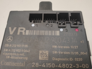 Mercedes Benz CLS-Class 218 (2011–2018) Front door control unit A2129004314 - 2