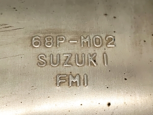 Suzuki Baleno II (2015–2026) Muffler 68PM02 - 2