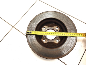 Suzuki Baleno II (2015–2026) Front brake disc - 3