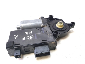 Peugeot 307 I (2000–2009) Front door window regulator motor 9634457480 - 3