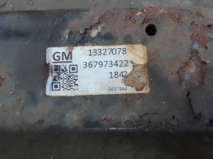 Opel Zafira C (2011–2026) Eesmine alusraam 13327078 - 2