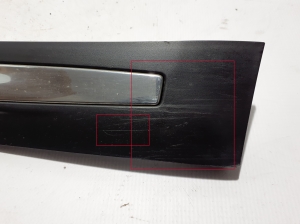Infiniti FX (2008–2013) Rear side door molding 828711CA0A - 2