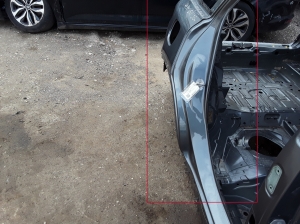 Mercedes Benz GLC-Class 253 (2015–2019) Aizmugurējais spārns un tā detaļas - 3