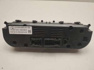 Mercedes Benz CLS-Class 218 (2011–2018) Heater control panel A2049006708 - 5