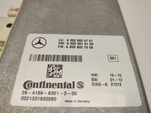 Mercedes Benz CLS-Class 218 (2011–2018) Distronic control unit A0009004701 - 2