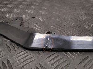Mercedes Benz E-Class W212 (2009–2015) Front bumper trim strip A2128852874 - 3