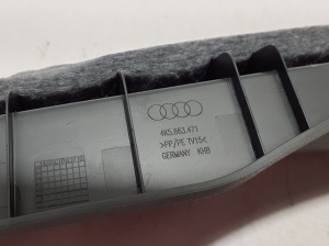 AUDI A6 C8 (2018–2025) Rear panel interior trim 4K5863471 - 5