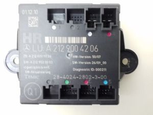  Rear side door control unit 