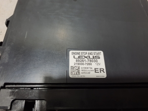 LEXUS NX H20 (2021–2026) Motorsteuergerät 8926178030 - 2