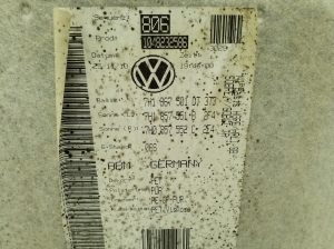 Volkswagen Transporter T5 (2003–2015) Laepolster 7H1867501DT - 4