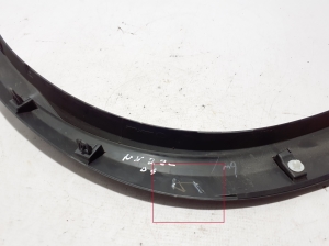 LEXUS NX H20 (2021–2026) Aizmugurējā spārna līste 7560578040 - 3