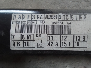 Ford Focus (2011–2018) Hinterachse und ihre Teile C18008RS1055 - 2
