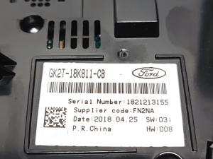 Ford Transit (2012–2026) Audio, Video, Navigation GK2T18K811CB - 3