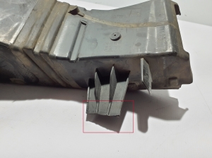 Citroen C5 Aircross (2018–2026) Luftleitblech für den Kühler 9813645080 - 2