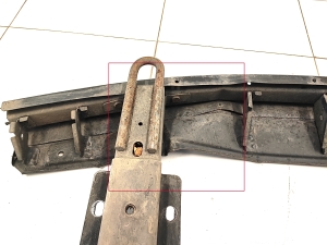 Ford Transit (2012–2026) Rear bumper reinforcement BK3117912AG - 4