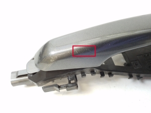 Jaguar F-pace (2016–2026) Rear side door exterior handle and its parts EJ3222400BB0LKH - 2