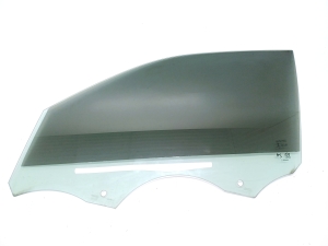   Front door glass  -  