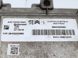 Peugeot 2008 P24 (2019–2026) Engine control unit 9845426480 - 2