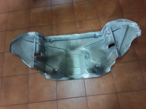 Rear underbody shield - 98750440500