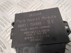Jaguar XF (2008–2016) Parking system control unit 9W8315K866BB - 4
