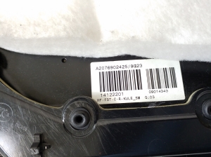 Mercedes Benz E-Class W207 (2009–2017) Tagumise küljeukse polster A2076902425 - 2