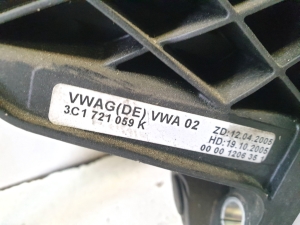 Volkswagen Passat B6 (2005–2010) Gaspedal 3C1721059K - 4