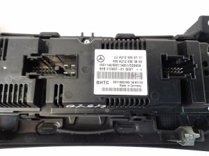 Mercedes Benz E-Class W207 (2009–2017) Heater control panel A2129008711 - 4