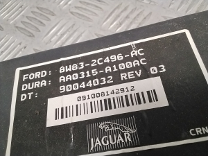 Jaguar XF (2008–2016) Electric parking brake control module 8W832C496AC - 3
