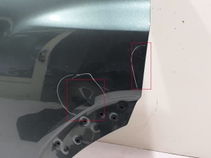 Dacia Duster P1310 (2024–2026) Rear side doors 821018685R - 3