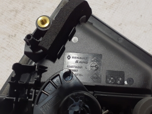 Dacia Duster P1310 (2024–2026) Rear side door exterior handle and its parts - 3