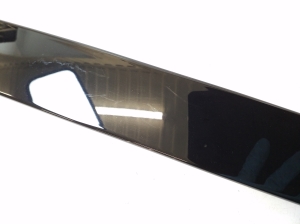 Porsche Cayenne (2010–2017) Rear quarter window outer molding 7P5853381A - 4