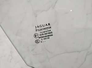 Jaguar XF (2008–2016) Esiukse klaas - 4