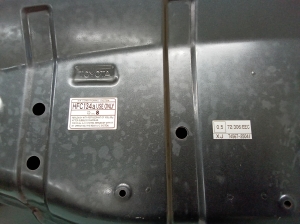 TOYOTA RAV 4 A3 (2005–2012) Motorhaube 72306EEC - 2