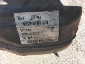 VOLVO S60 II (2010–2018) Kraftstofftank und seine Teile - 2