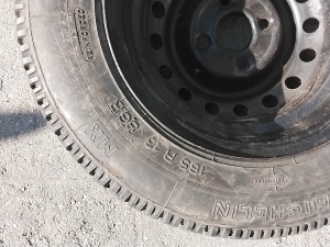 Opel Corsa D (2006–2014) Roue de secours TUBELE68 - 2
