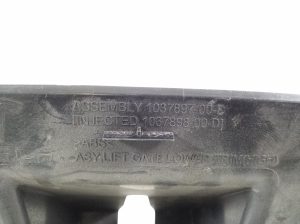 Tesla Model X X (2015–2026) Trunk interior trim 103789700E - 3