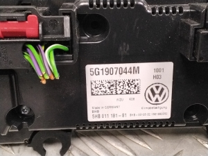 Volkswagen Golf VII (2012–2026) Heater control panel 5G1907044M - 3