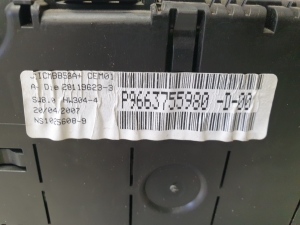 Citroen C4 Picasso (2007–2013) Instrument cluster P9663755980 - 4