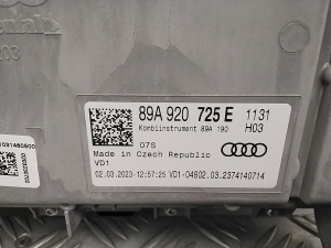 AUDI Q4 e-tron I (2021–2026) Instrument cluster 89A920725E - 3