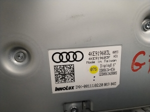 AUDI e-tron SUV (2018–2026) Bildschirm 4KE919603L - 3
