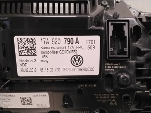 Volkswagen T-Roc (2017–2026) Näidikuplokk 17A920790A - 3