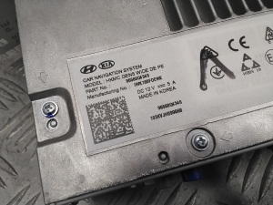 Kia Niro (2016–2022) Audio, video, navigation 96560Q4340 - 3