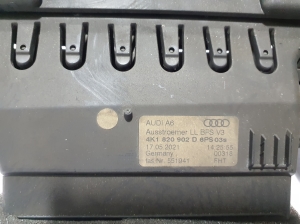 AUDI A6 C8 (2018–2025) Dashboard air vent grilles 4K1820902D - 4