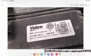 Volkswagen ID.4 I (2020–2026) Heizung und ihre Teile 1EA820153G - 2